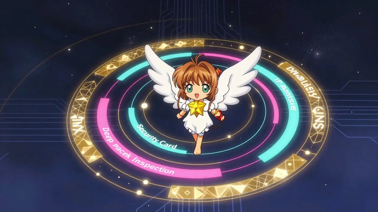 Magical anime visualization of layered VPN detection systems