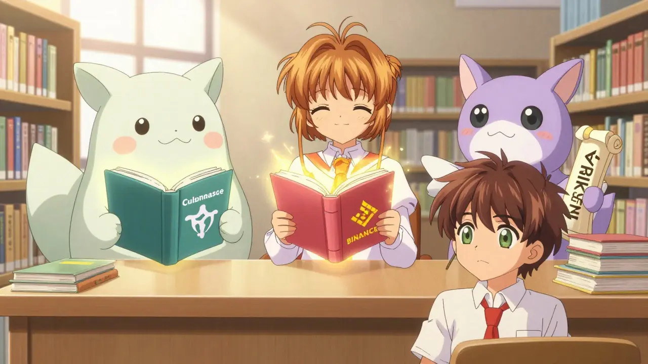 Anime guides offering safe crypto alternatives