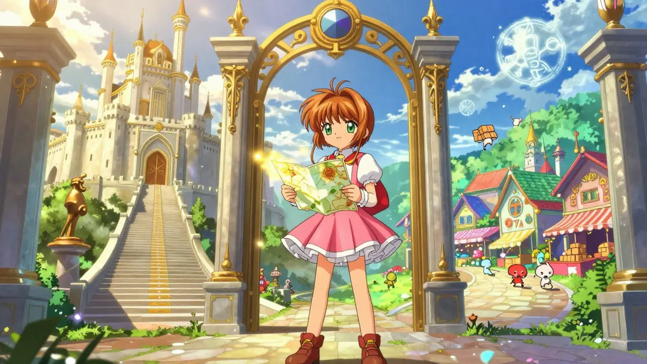 Character choosing between secure Layer 1 castle and fast Layer 2 market